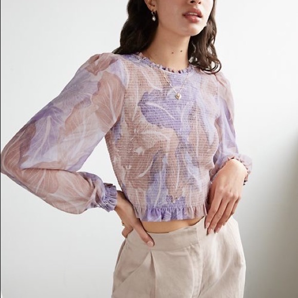 Aritzia Wilfred TEMPEST BLOUSE - Picture 4 of 6